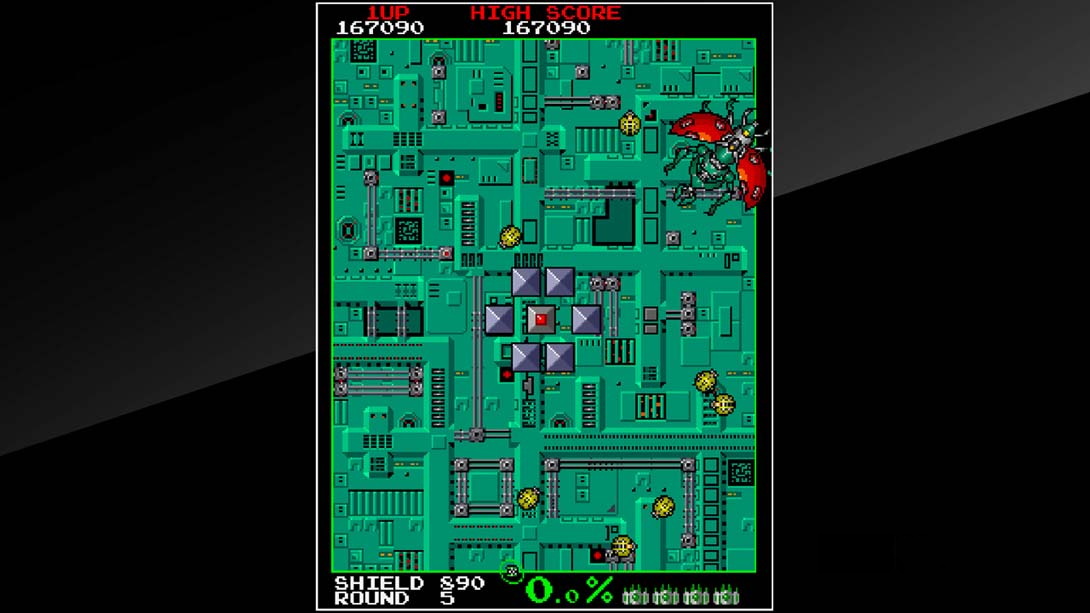 图片[1]-[Switch游戏]街机档案：异形天蚕变 .Arcade Archives VOLFIED-梦境潮玩
