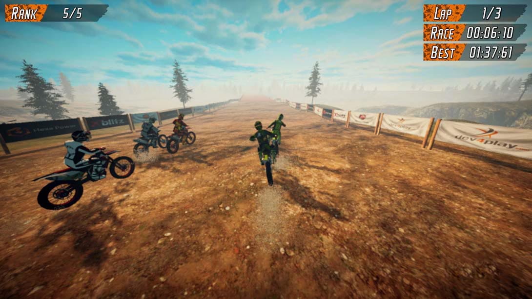 图片[1]-[Switch游戏]狂野越野车 Dirt Bike Insanity-梦境潮玩