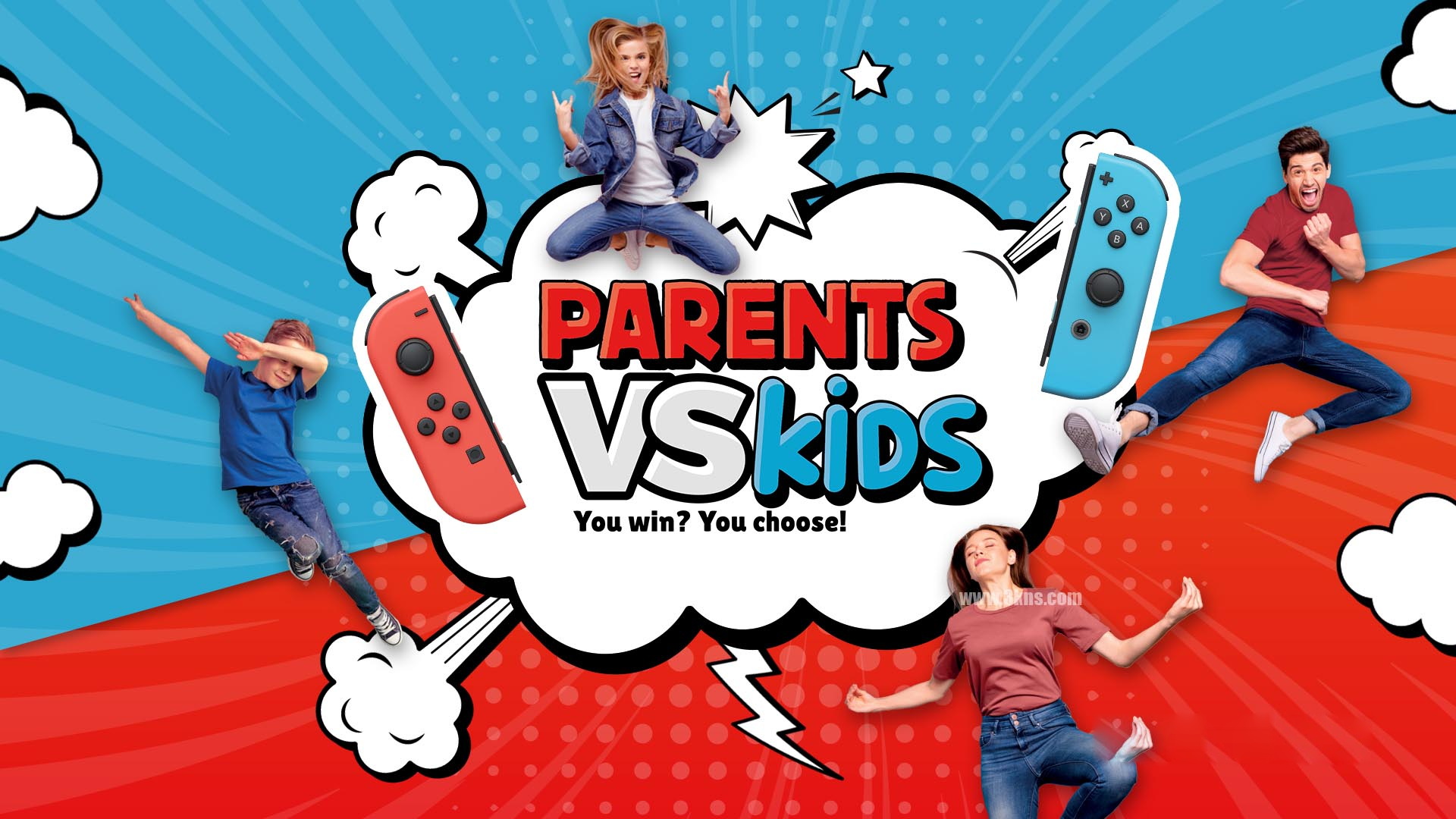 [Switch游戏]孩子与父母 Kids vs Parents-梦境潮玩