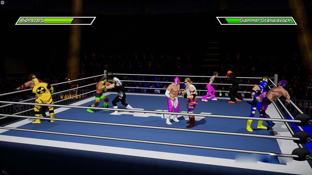 图片[1]-[Switch游戏]动作街机摔跤 Action Arcade Wrestling-梦境潮玩