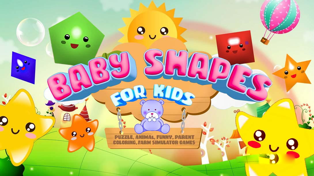 [Switch游戏]Baby Shapes for Kids-Puzzle,Animal,Funny,Parent,Coloring-梦境潮玩