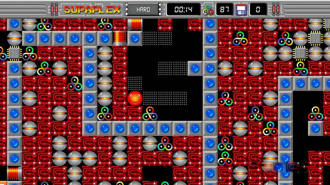 图片[1]-[Switch游戏]苏普莱克斯 Supaplex Hard-梦境潮玩