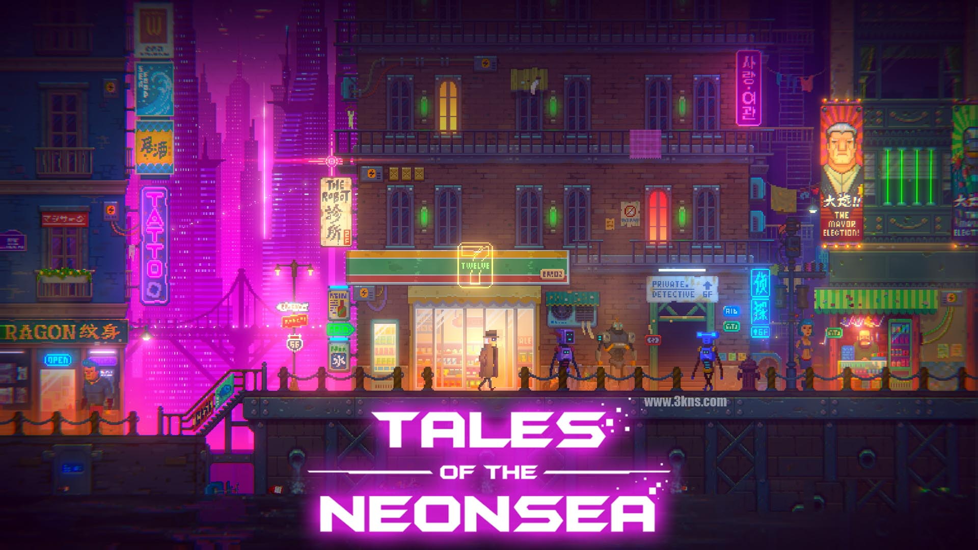 [Switch游戏]迷雾侦探 Tales of the Neon Sea-梦境潮玩