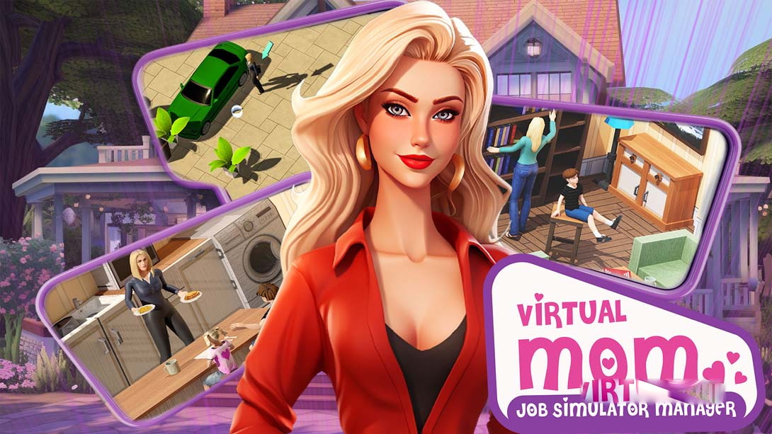 [Switch游戏]虚拟妈妈:工作模拟器经理  Virtual Mom – Job Simulator Manager-梦境潮玩