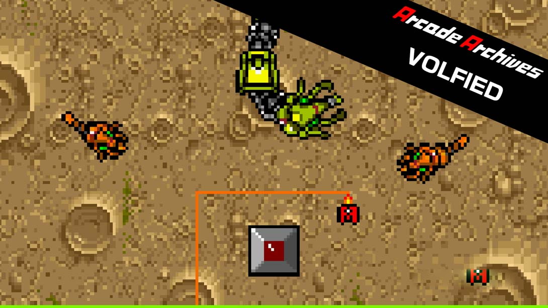 [Switch游戏]街机档案：异形天蚕变 .Arcade Archives VOLFIED-梦境潮玩