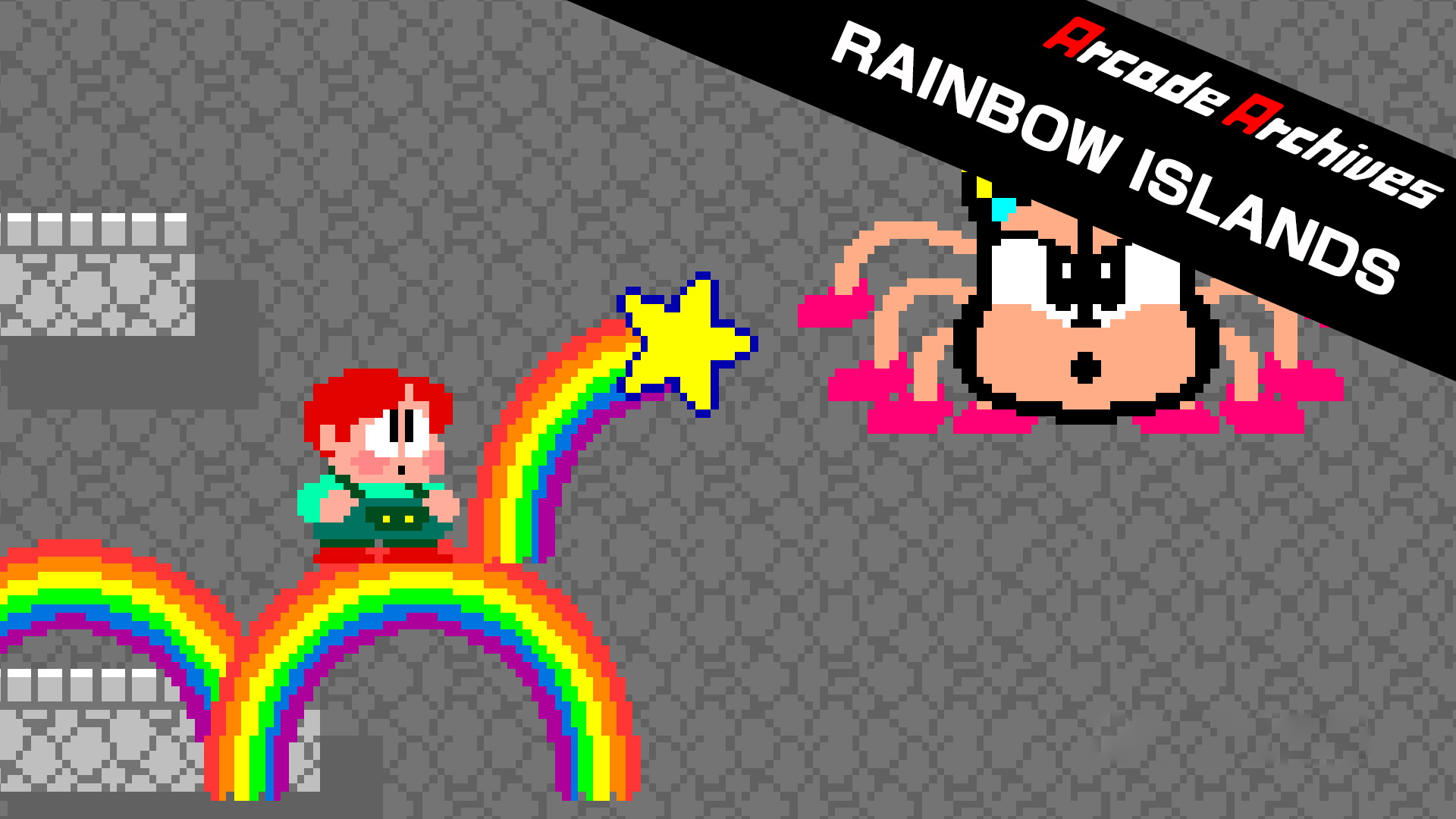 [Switch游戏]彩虹岛街机档案馆 .Arcade Archives RAINBOW ISLANDS-梦境潮玩
