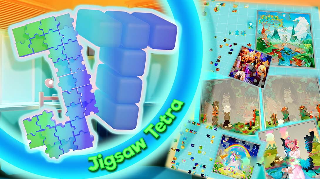 [Switch游戏]欢乐拼图 Jigsaw Tetra-梦境潮玩