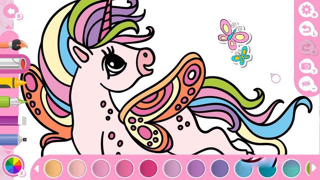 图片[1]-[Switch游戏]我可爱的独角兽涂色书 My Cute Unicorns – Coloring Book-梦境潮玩