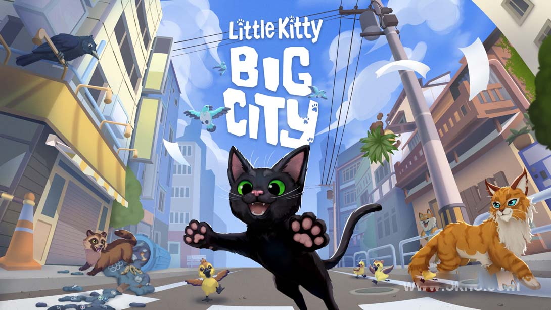 [Switch游戏]小猫咪，大城市 .Little Kitty, Big City-梦境潮玩