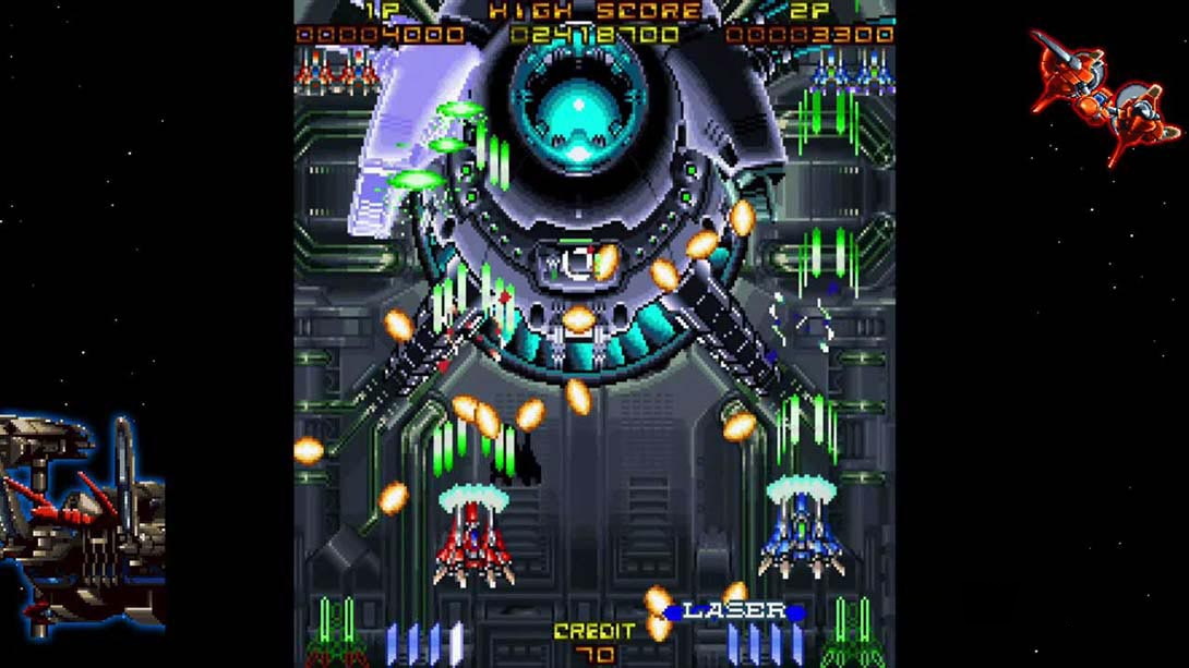 图片[1]-[Switch游戏]雷射战机 复刻版 Layer Section & Galactic Attack S-Tribute-梦境潮玩