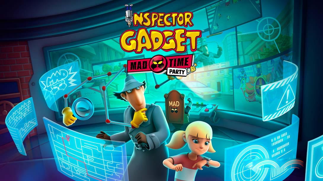 [Switch游戏]神探加杰特：疯狂时光派对 Inspector Gadget – MAD Time Party-梦境潮玩