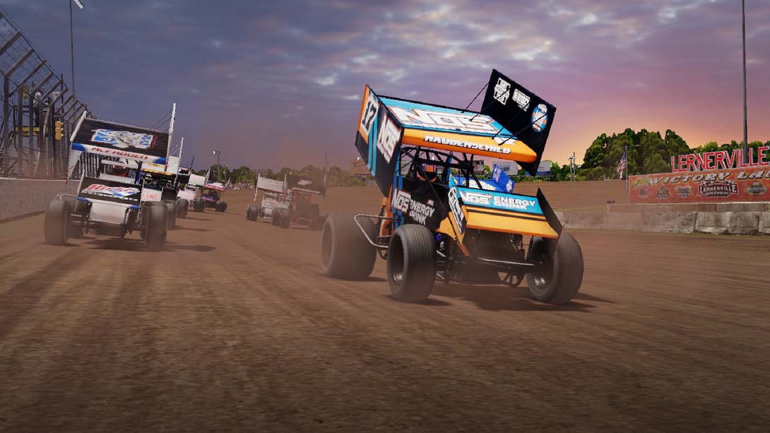 图片[1]-[Switch游戏]亡命之徒世界 暴走汽车大赛23 .World of Outlaws Dirt Racing ’23 Edition-梦境潮玩