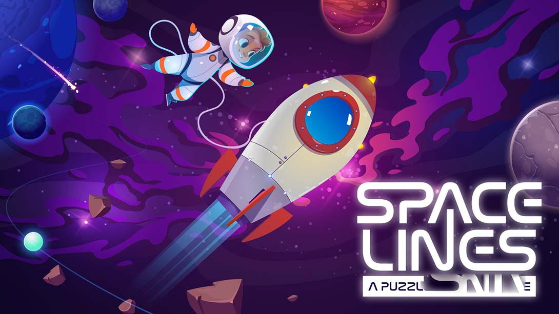 [Switch游戏]空间线：益智街机游戏 Space Lines: A Puzzle Arcade Game-梦境潮玩