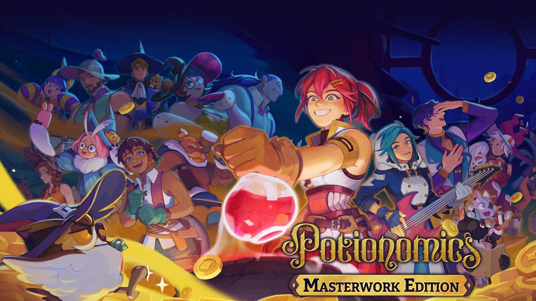 [Switch游戏]药水经济学：杰作版 .Potionomics Masterwork Edition-梦境潮玩