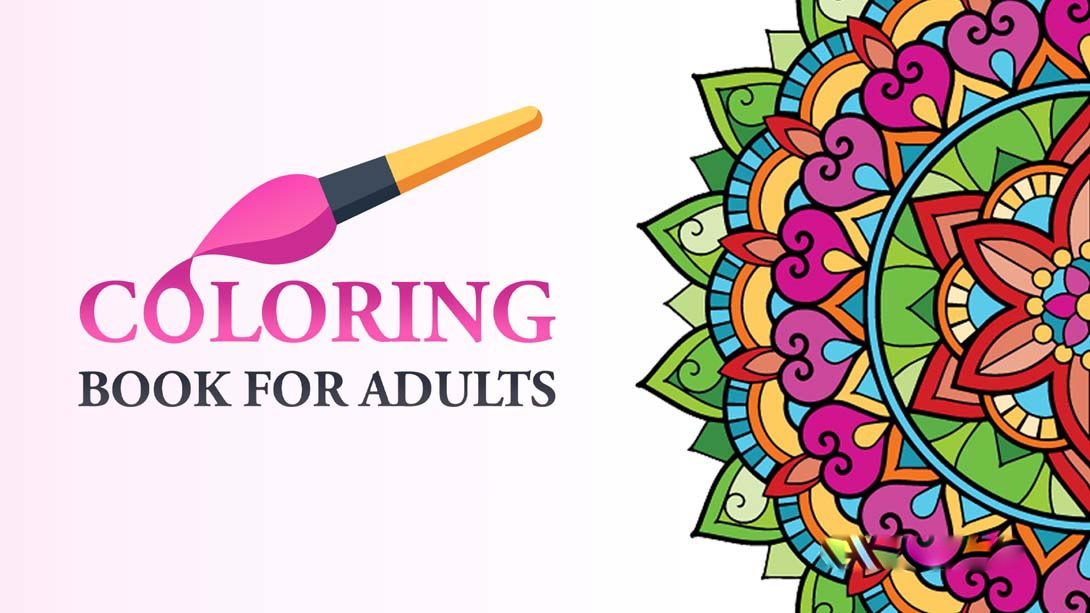 [Switch游戏]成人填色书 Coloring Book for Adults-梦境潮玩