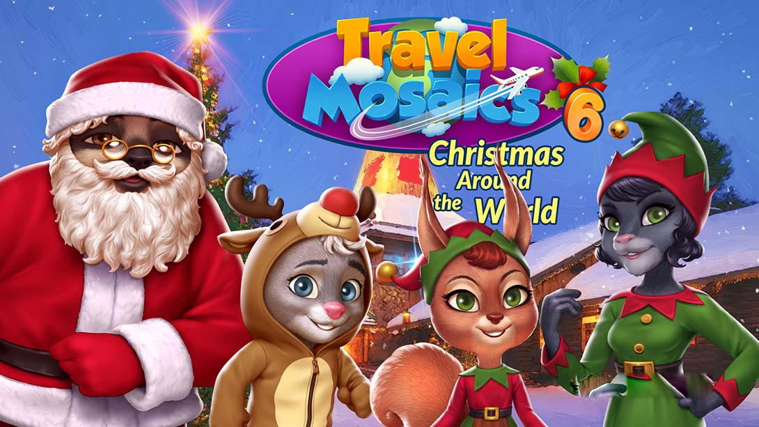 [Switch游戏]旅行马赛克6 Travel Mosaics 6 Christmas Around the World-梦境潮玩
