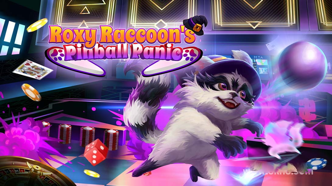 [Switch游戏]浣熊 Roxy 的弹子球恐慌 .Roxy Raccoon’s Pinball Panic-梦境潮玩