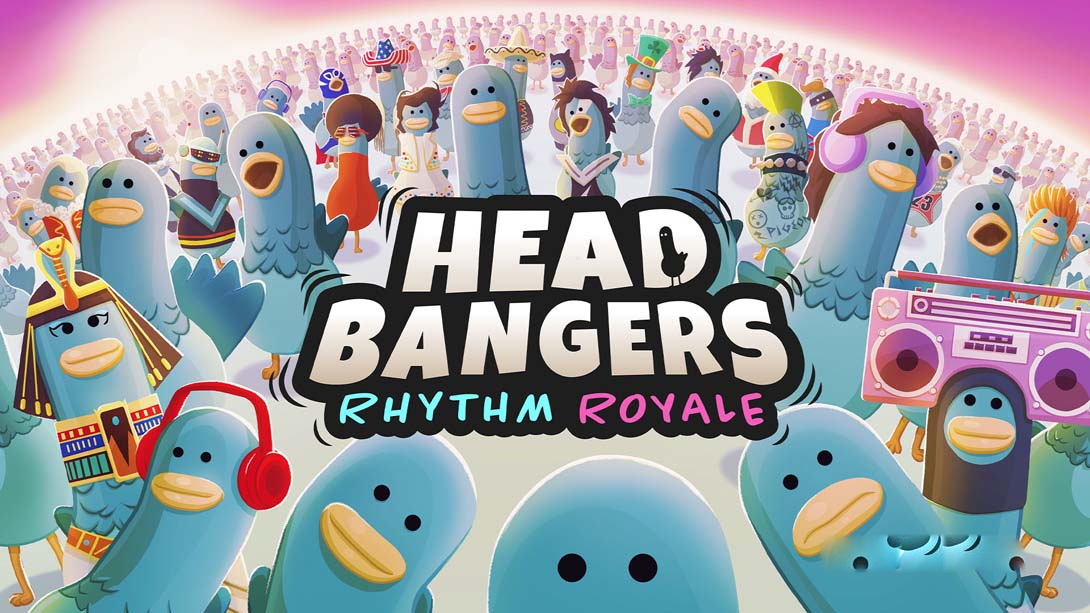 [Switch游戏]摇头鸽:节奏大逃杀 .Headbangers: Rhythm Royale-梦境潮玩