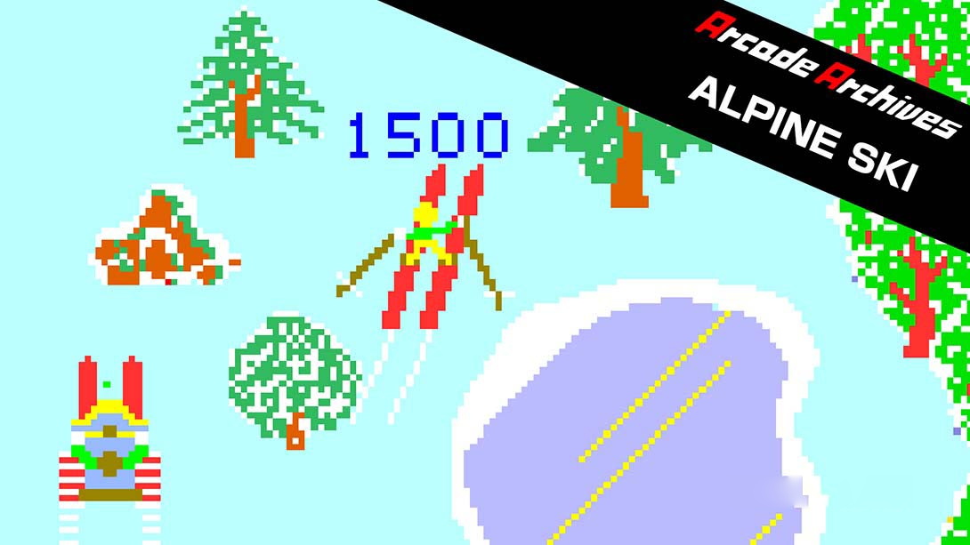 [Switch游戏]街机档案：高山滑雪 Arcade Archives ALPINE SKI-梦境潮玩