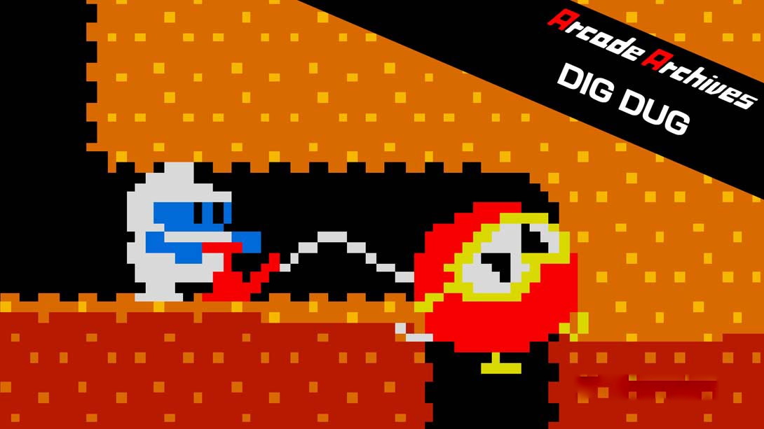[Switch游戏]Arcade Archives DIG DUG-梦境潮玩