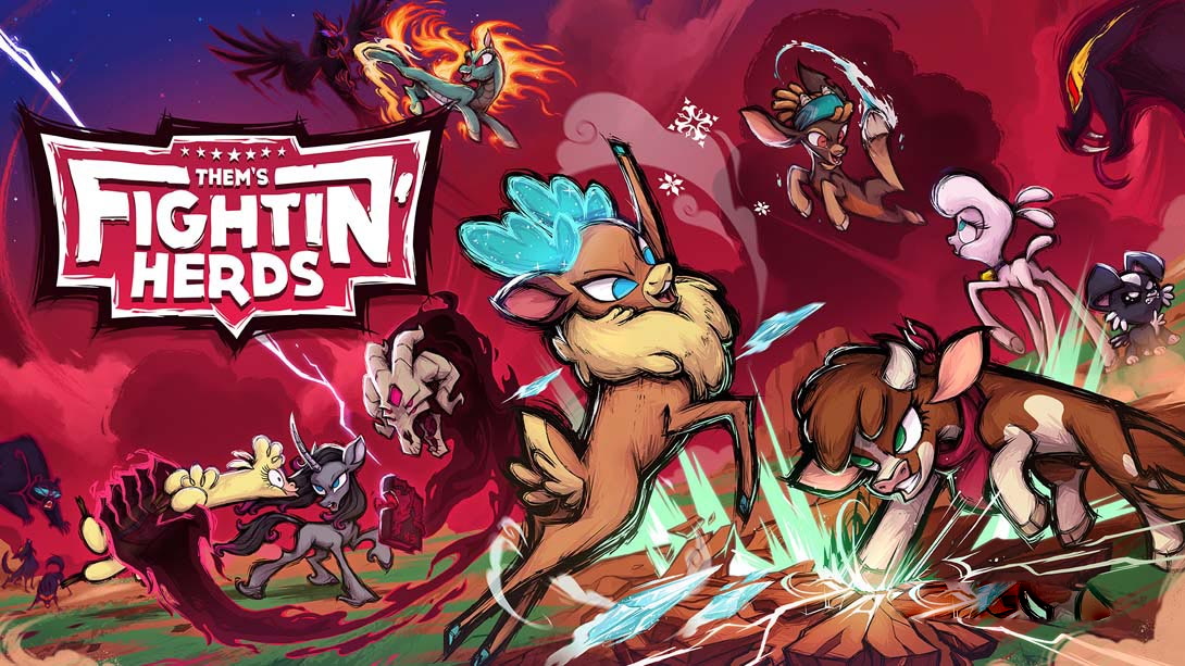 [Switch游戏]群马乱斗 Them’s Fightin’ Herds-梦境潮玩