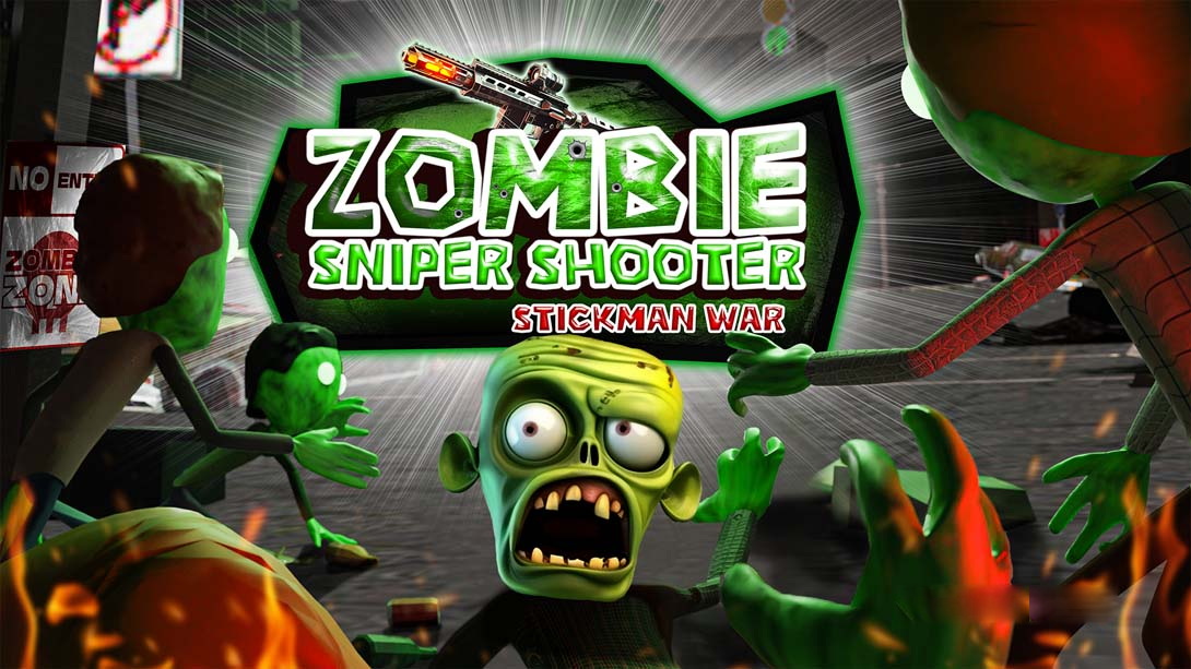 [Switch游戏]僵尸狙击射击-棍棒战争 Zombie Sniper Shooter – Stickman War-梦境潮玩