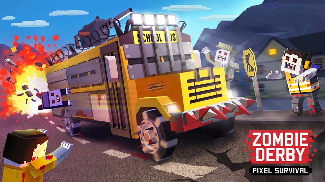 [switch游戏]僵尸德比：像素生存车 .Zombie Derby: Pixel Survival-梦境潮玩