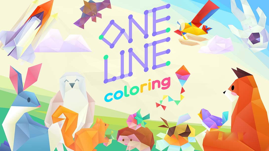 [Switch游戏]一线条着色 One Line Coloring-梦境潮玩
