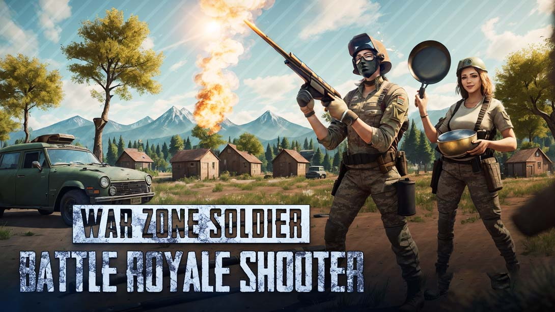 [Switch游戏]大逃杀射击游戏 .War Zone Soldier Battle Royale Shooter-梦境潮玩