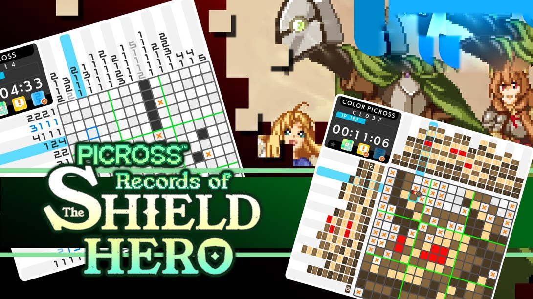 [switch游戏]绘图方块 盾之勇者成名录 .PICROSS Records of The Shield Hero-梦境潮玩