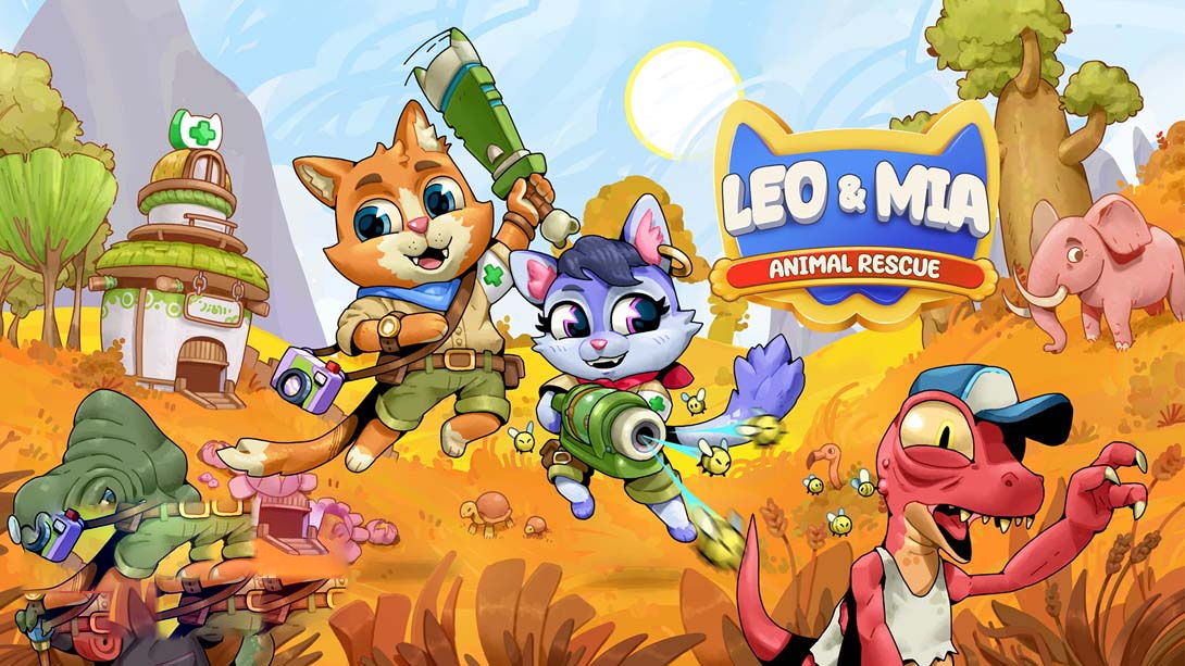 [switch游戏]莱奥和米娅 动物救援队 .Leo & Mia Animal Rescue-梦境潮玩