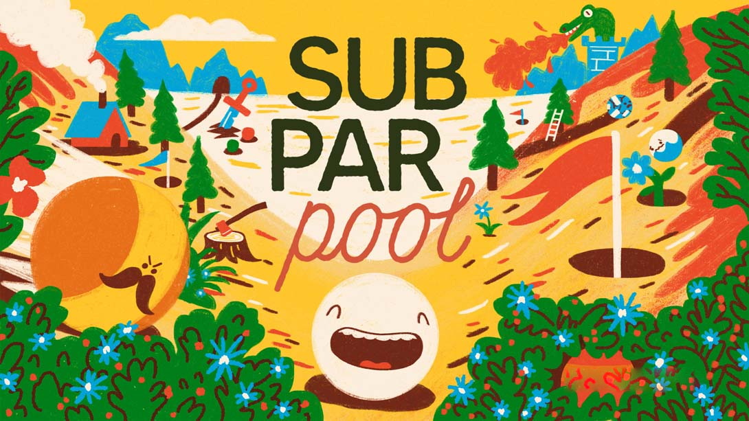 [Switch游戏]不标准台球 .subpar pool-梦境潮玩