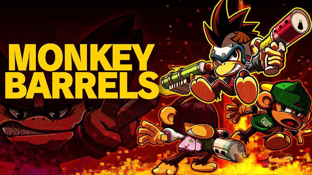 [Switch游戏]猴子桶战 MONKEY BARRELS-梦境潮玩